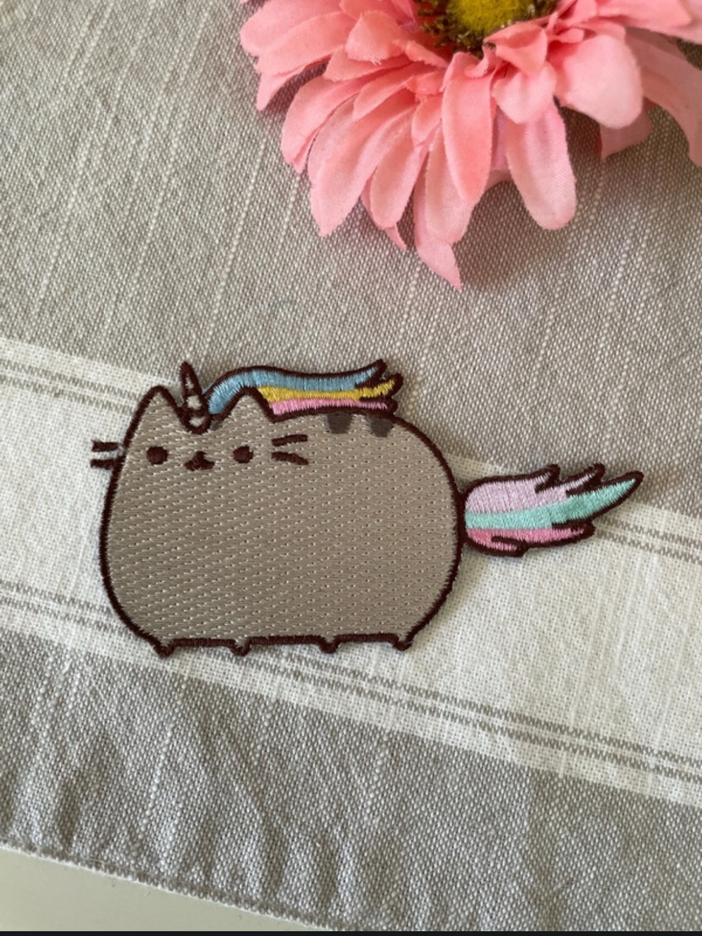 Pusheenicorn Iron-On Patch